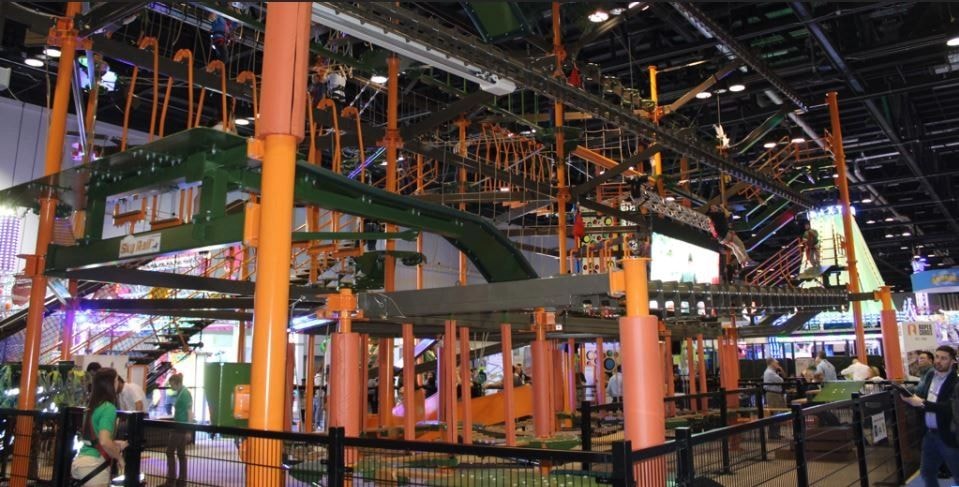 Rope/Zip Line Course